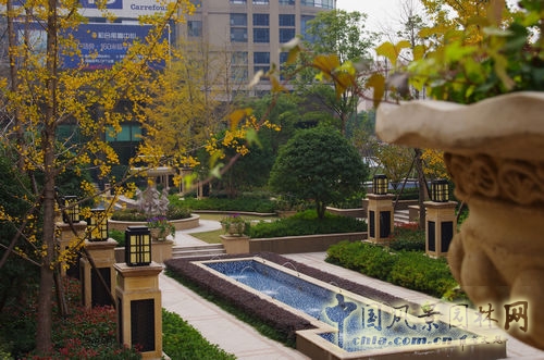 住宅景觀 安道國際 桂花星城 景觀設(shè)計(jì)