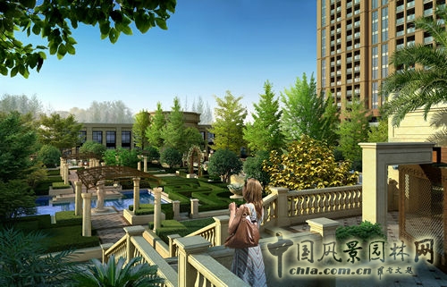 住宅景觀 安道國(guó)際 桂花星城 景觀設(shè)計(jì)