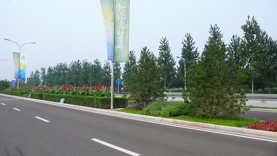 北京奧運(yùn)中心區(qū)整體道路景觀系統(tǒng)規(guī)劃設(shè)計(jì)