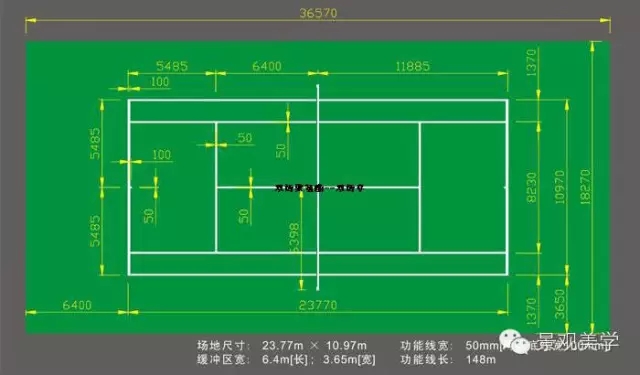 景觀設(shè)計(jì)規(guī)范 ? 常用室外運(yùn)動(dòng)場(chǎng)地標(biāo)準(zhǔn)尺寸