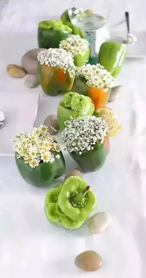 蔬菜水果插花，你不知道的美