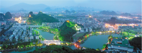 鄭文?。汗鹆謨山暮h(huán)城水系景觀建設(shè)思考