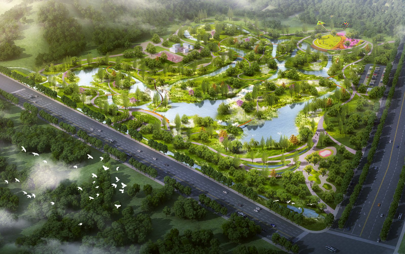 園冶杯專業(yè)獎：濟南章丘小東山濕地公園
