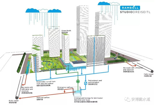 Ramboll Share | 國銳金嵿生態(tài)公園社區(qū)-環(huán)境友好型景觀設(shè)計與雨洪管理實踐