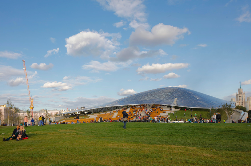 莫斯科扎里亞季耶公園景觀設(shè)計